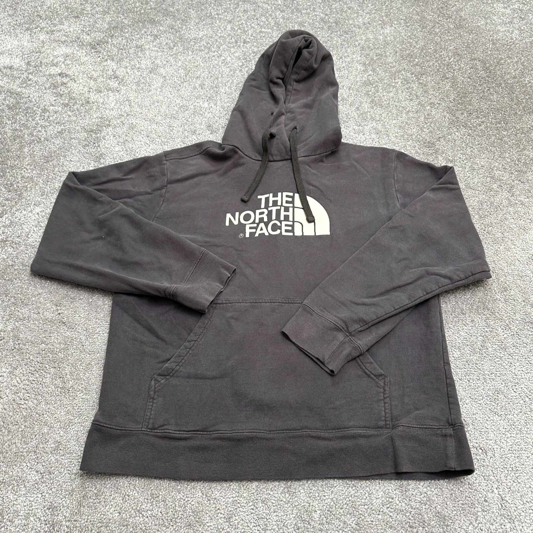 The North Face The North Face Hoodie Mens Large Gray Graphic Fleece Pullover Outdoor Sweatshirt Size US L / EU 52-54 / 3 - 2 Thumbnail