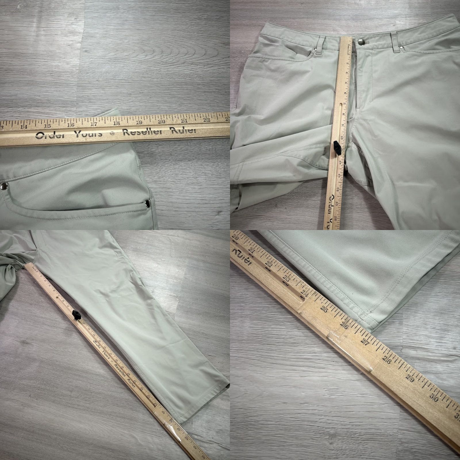 Lululemon Lululemon Pants Mens 36 Gray ABC Classic Warpstreme Chino LM5ADCS Pants Mens 36 Gray Regular Straight Front Pockets Casual Zip Womens? Size US 36 / EU 52 - 8 Thumbnail