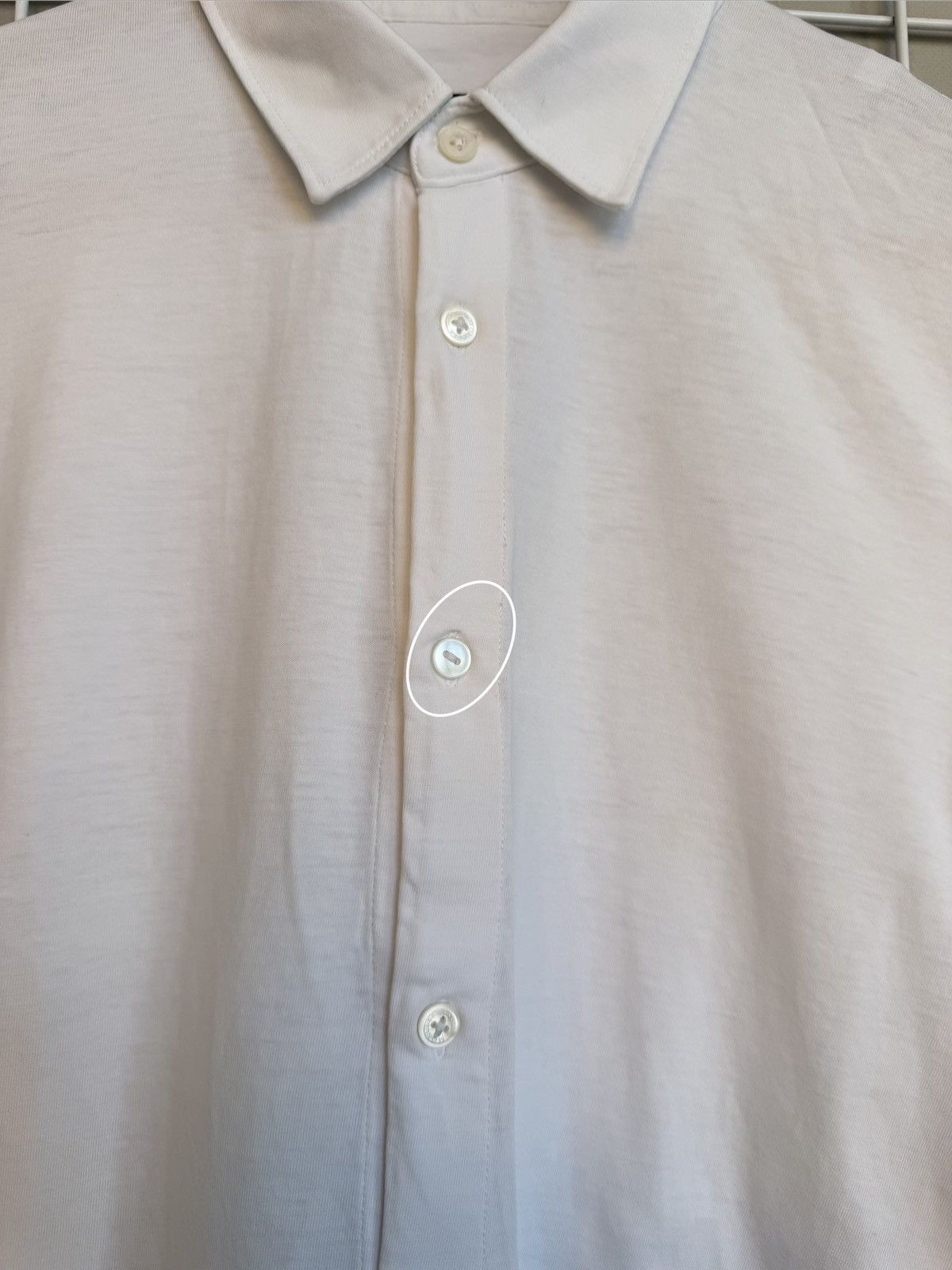 Moncler Moncler Gamme Bleu Classic Oxford Button Shirt Mens Size L Size US L / EU 52-54 / 3 - 20 Thumbnail