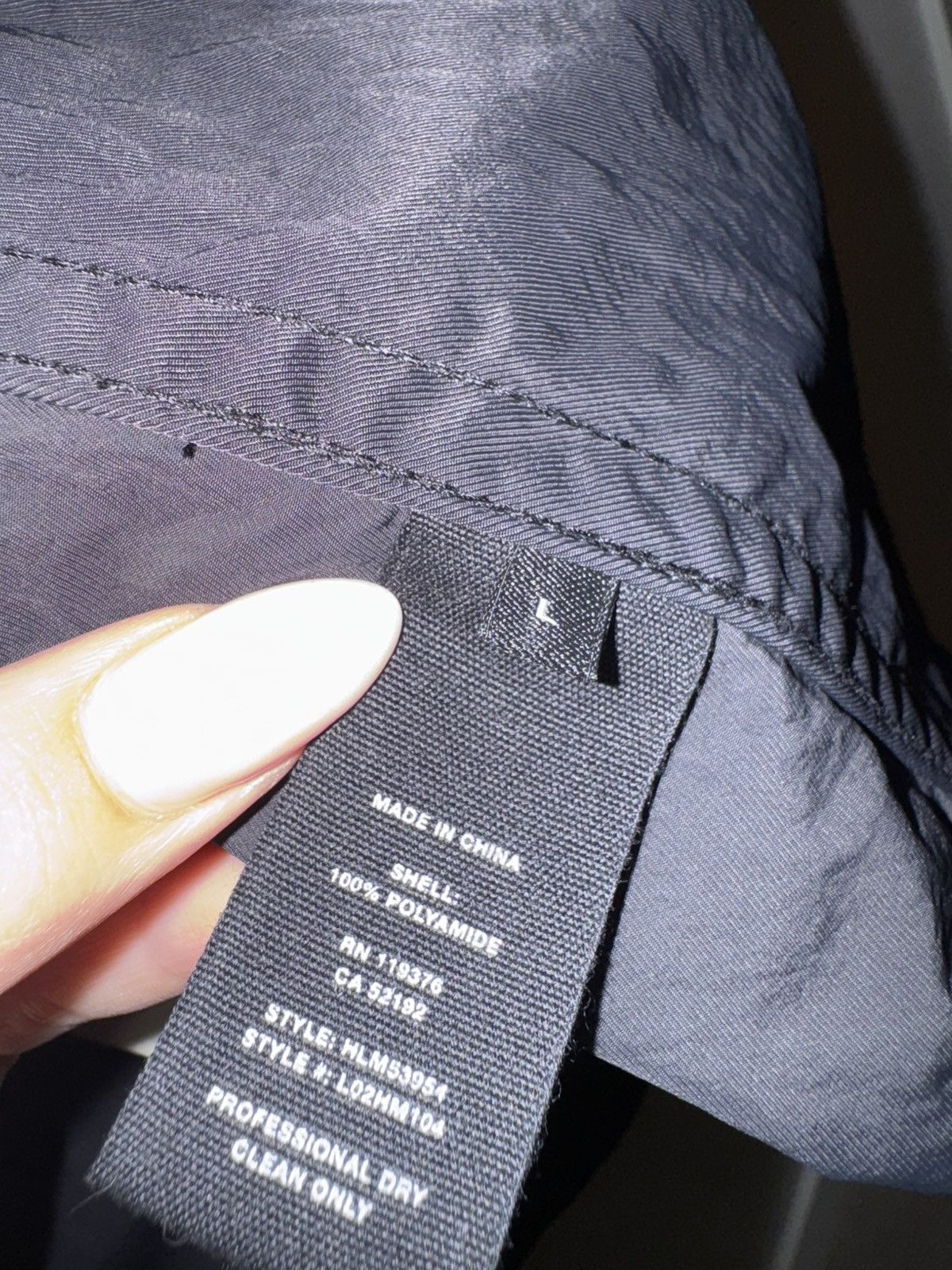 Helmut Lang Helmut Lang New York Milano Paris Nylon Jacket Size US L / EU 52-54 / 3 - 8 Thumbnail