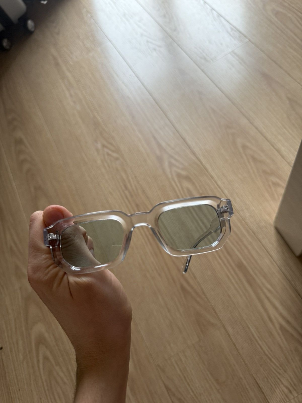 Zara Lunettes transparentes verres bleu Size ONE SIZE - 4 Thumbnail