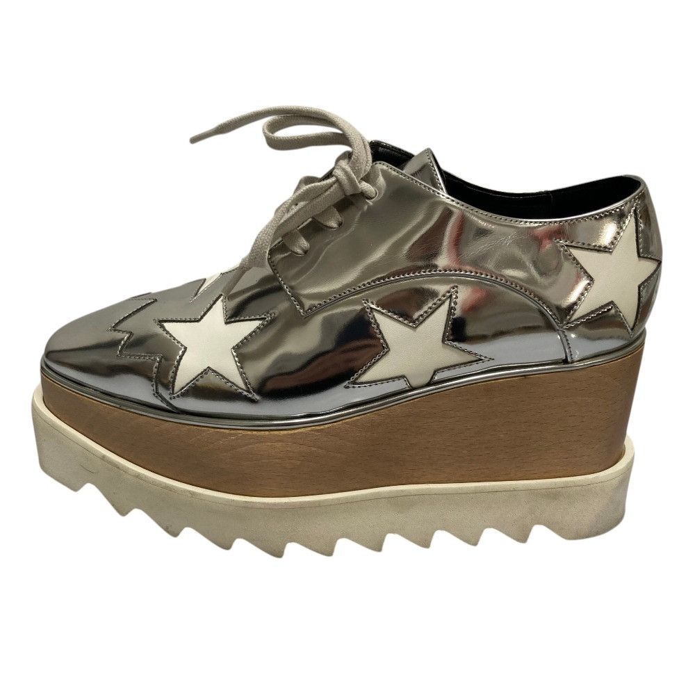Stella McCartney Stella Mccartney Stella McCartney Elyse Star Platform Sneakers Plastic / Synthetic Shoes 363998 DUTY FREE for USA Size ONE SIZE - 1 Thumbnail
