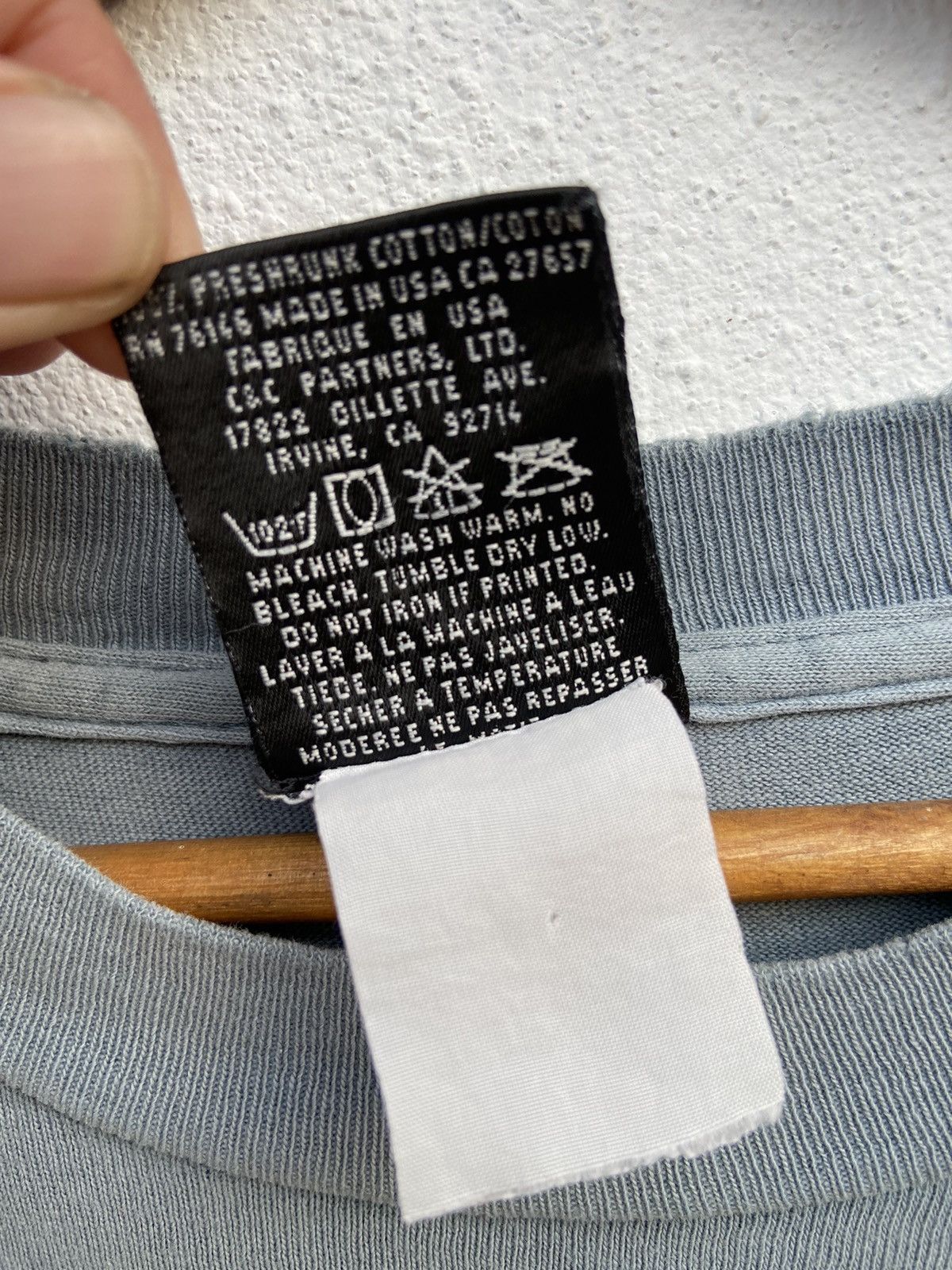Rusty Trashed Vintage 90s Vintage Rusty tees distressed sun faded Size US M / EU 48-50 / 2 - 12 Thumbnail