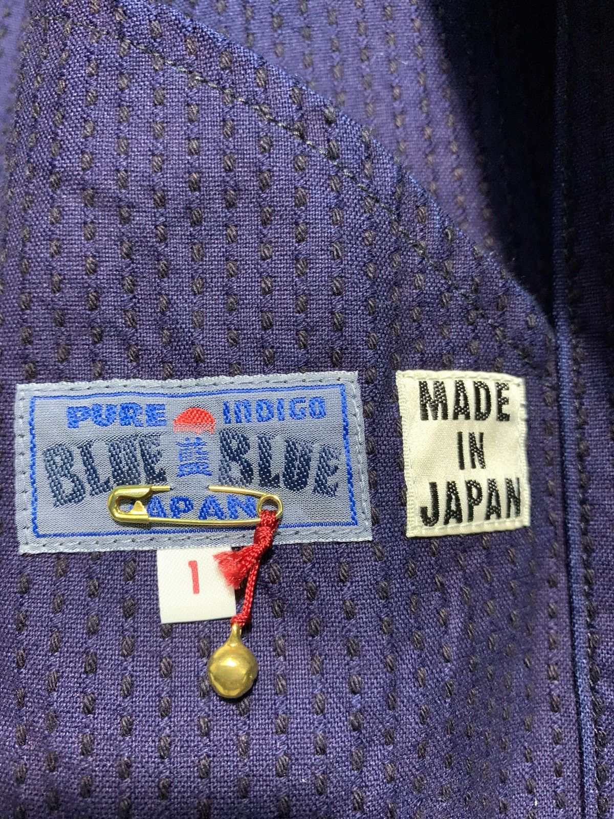 45rpm 🔥BLUE BLUE JPN ARIGATO INDIGO OVERCOATS Size US M / EU 48-50 / 2 - 15 Thumbnail