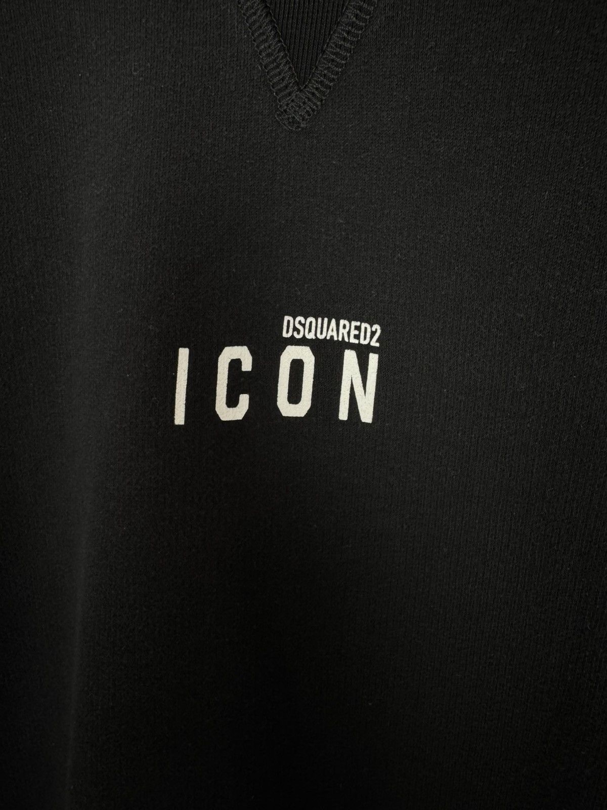 Dsquared2 Dsquared2 ICON Black Sweatshirt Made in Italy Size US S / EU 44-46 / 1 - 6 Thumbnail