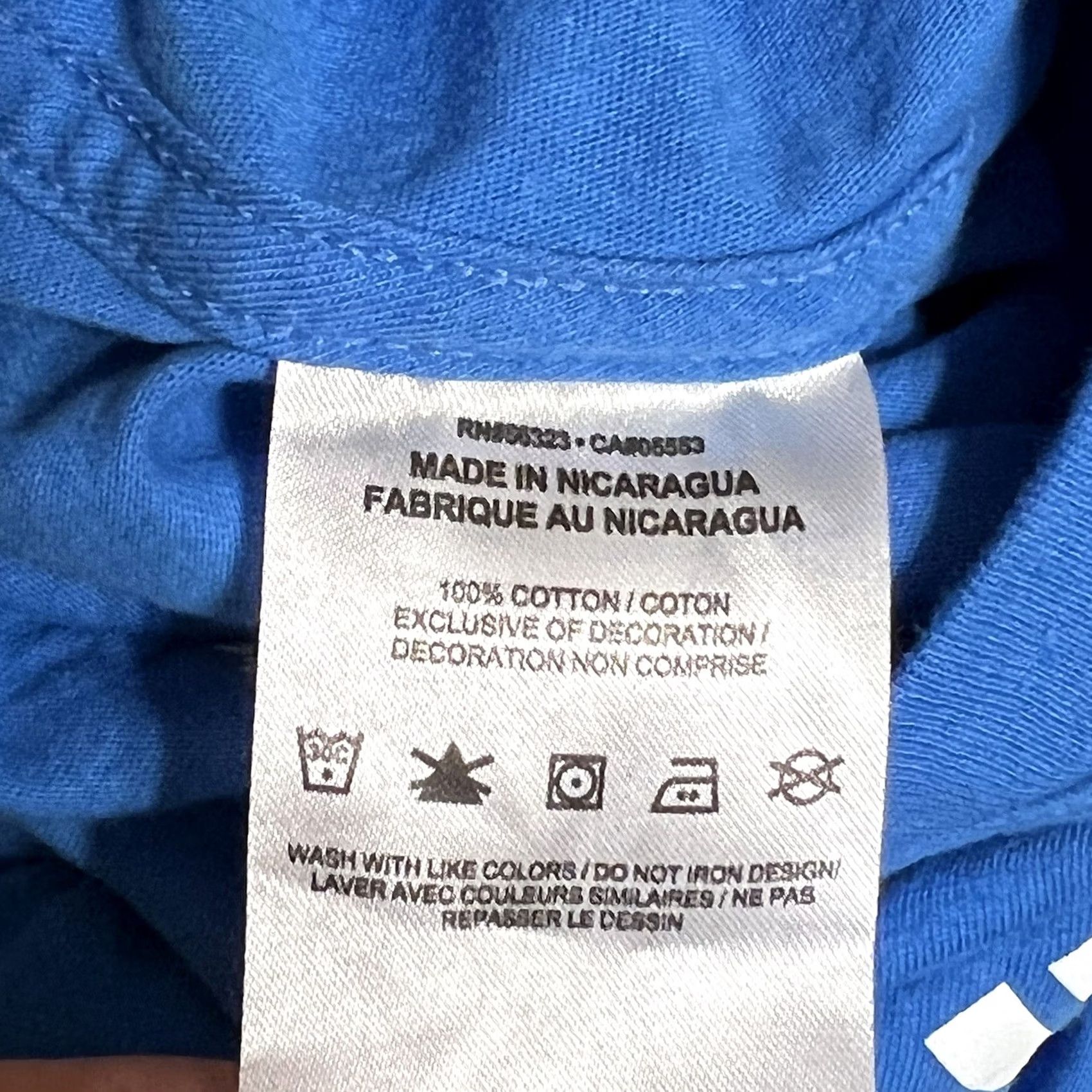 Nike Nike Tee Shirt Just Do It Mens Large Blue Cotton Spell Out Shirt Size US L / EU 52-54 / 3 - 8 Thumbnail