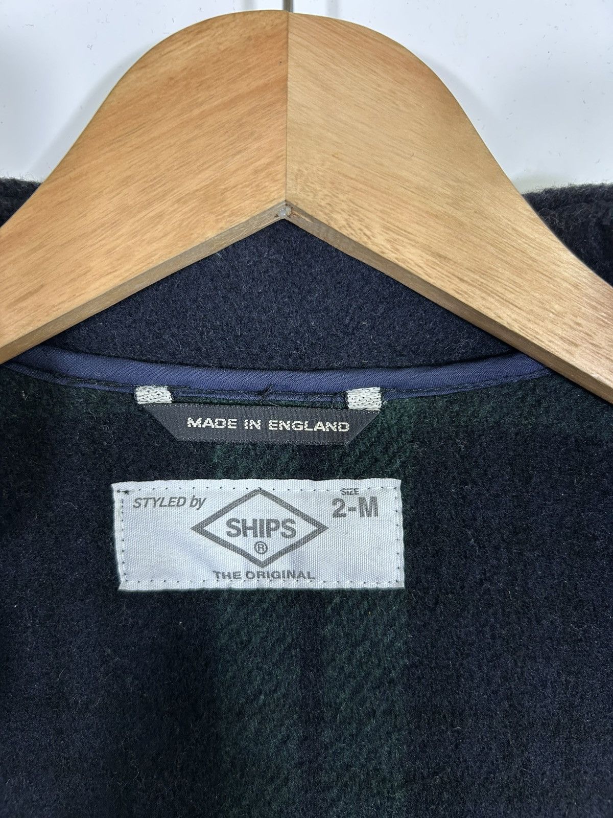 SHIPS 🔥SHIPS Dark Blue Button Shirt Jacket Size US S / EU 44-46 / 1 - 10 Thumbnail
