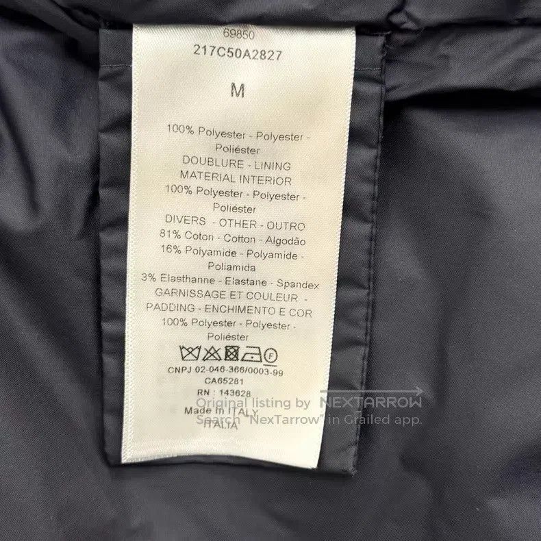 Dior Dior Black and blue embroidered bee diamond plaid down jac Size US M / EU 48-50 / 2 - 6 Thumbnail