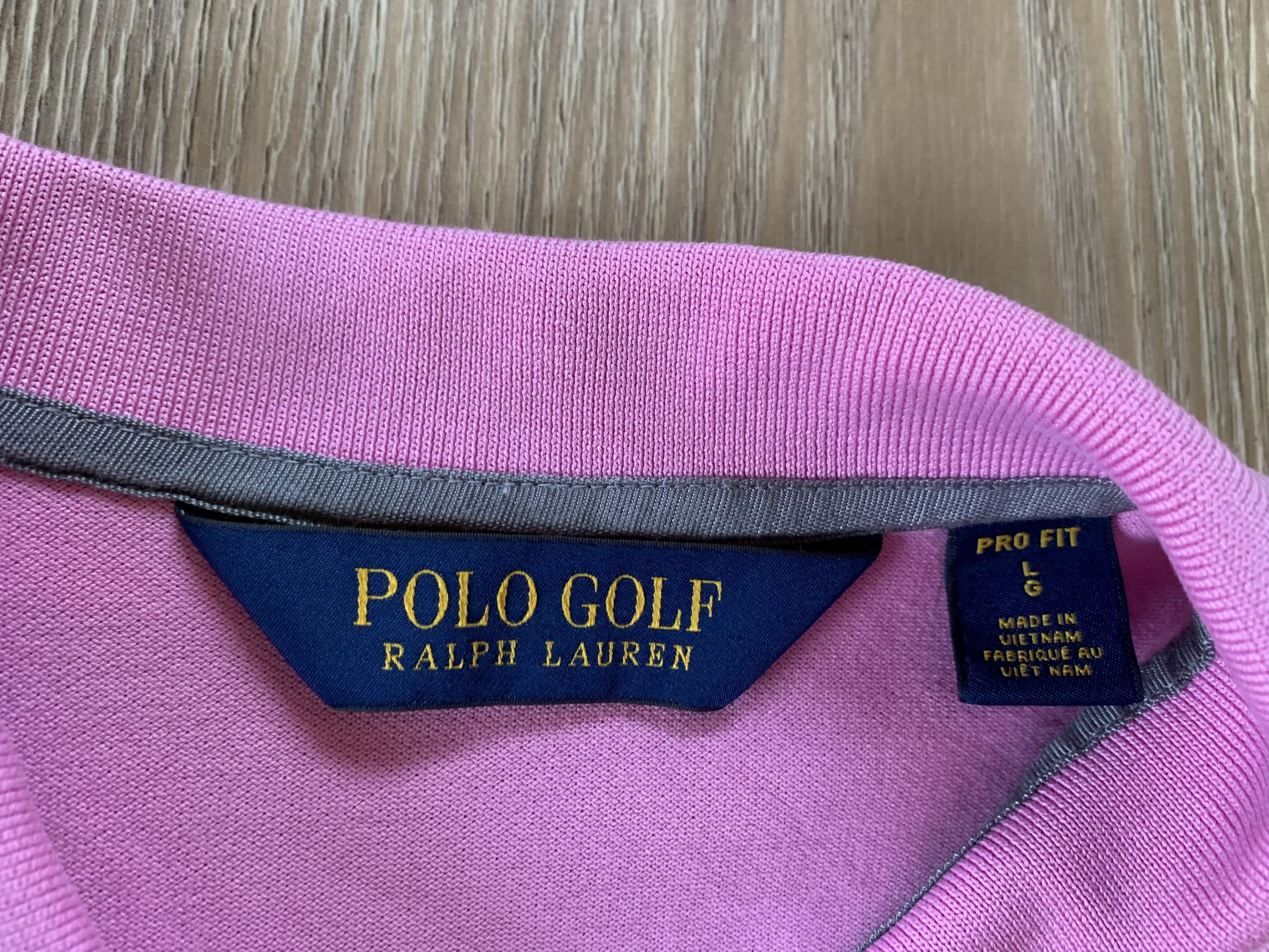 Polo Ralph Lauren × Ralph Lauren Vintage Polo Golf Ralph Lauren Pink Polo Size US M / EU 48-50 / 2 - 5 Thumbnail
