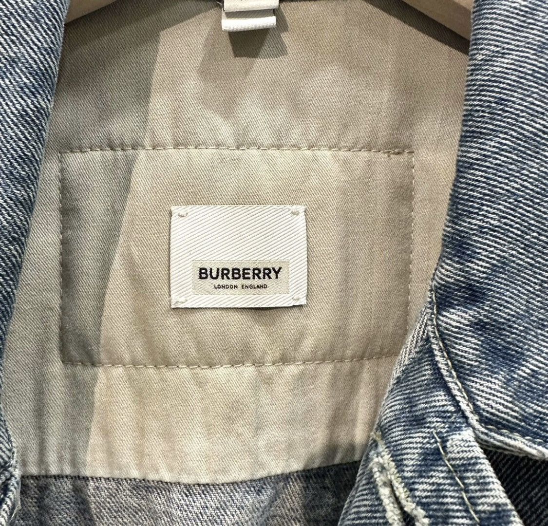 Burberry Burberry Burberry Denim Jacket Size 48 Classic Style-2507 Size US S / EU 44-46 / 1 - 7 Thumbnail