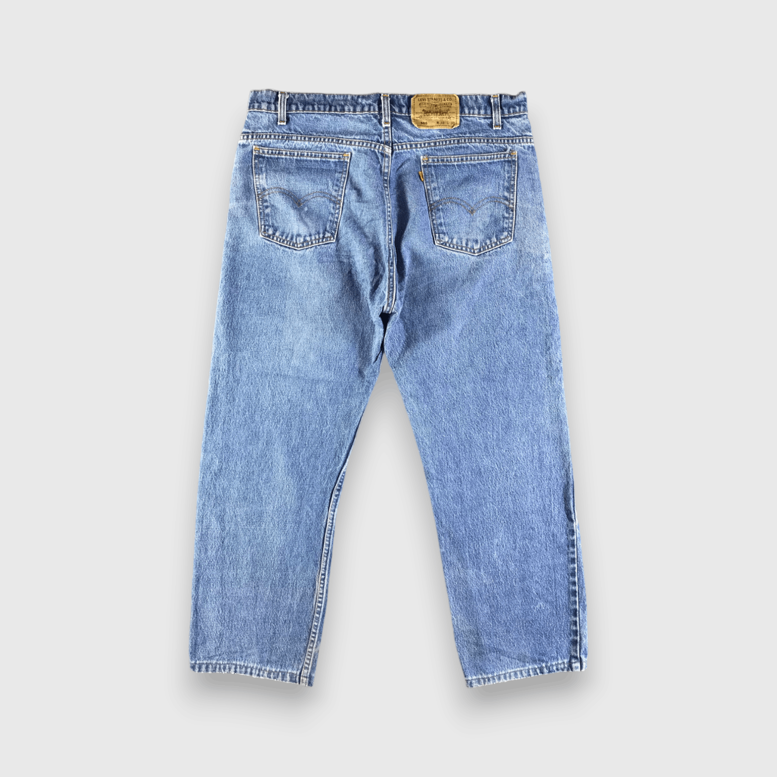Levi's Vintage 90s Levis 505 Jeans-J4469 Size US 36 / EU 52 - 2 Thumbnail