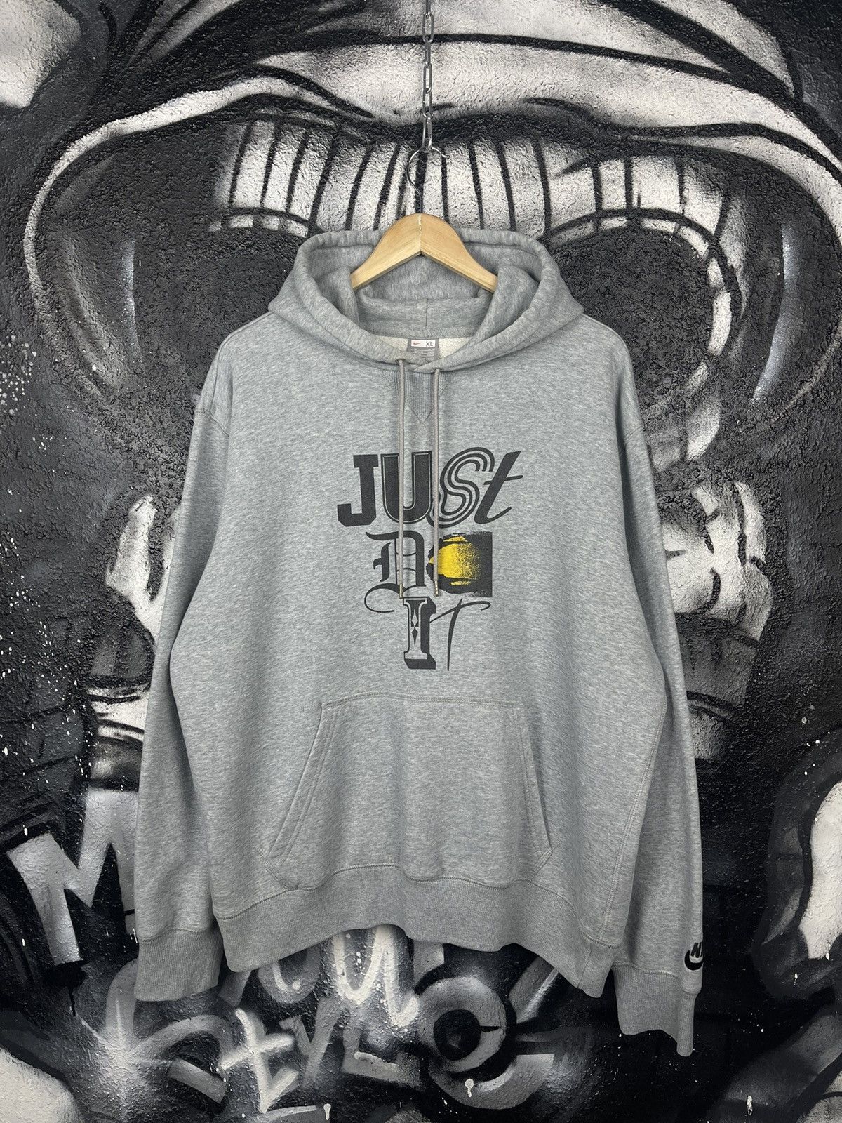 Nike × Vintage Y2K Nike Big Logo Just Do It Hoodie Men’s Size XL Size US XL / EU 56 / 4 - 2 Thumbnail