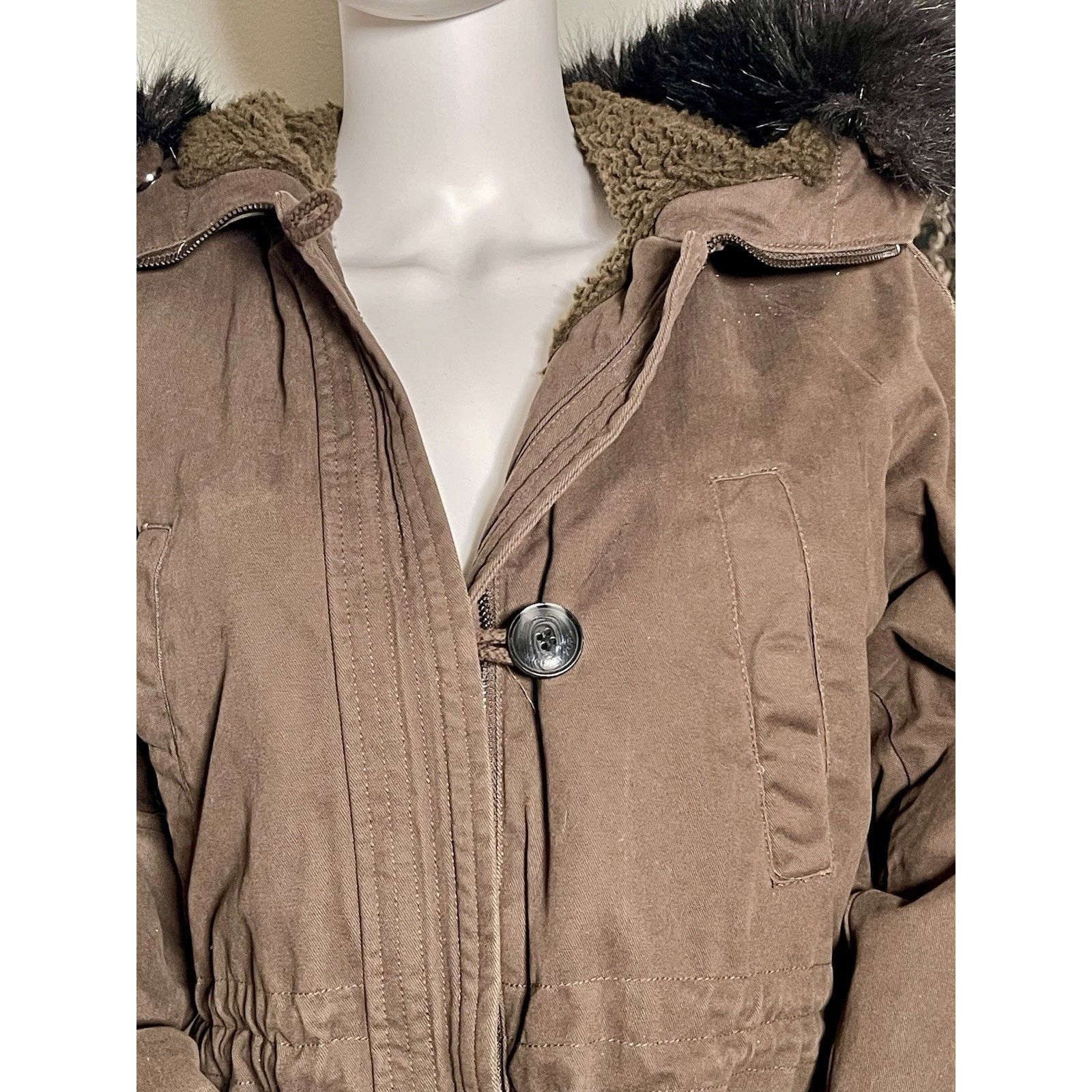 Michael Kors MICHAEL Michael KORS Heavy Jacket with Faux Fur Hood- Medium Size M / US 6-8 / IT 42-44 - 6 Thumbnail