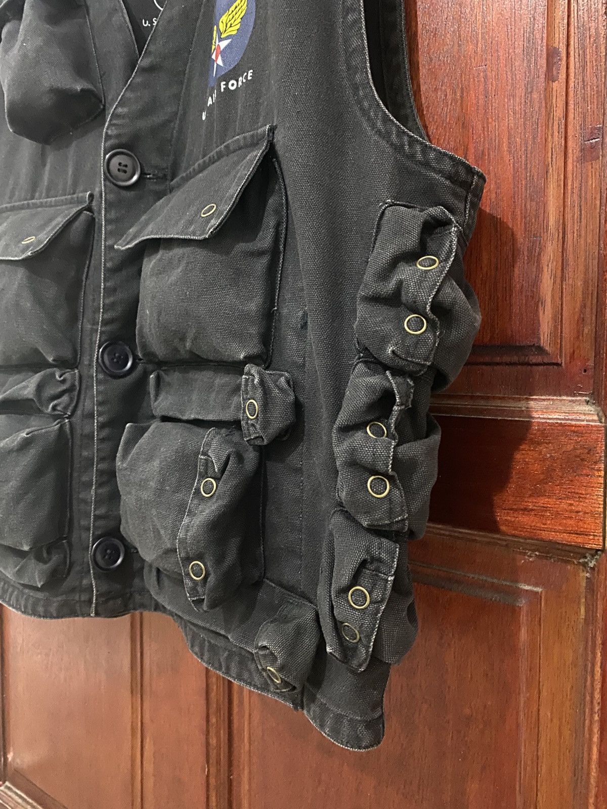 Vintage Vintage Us Air Force Vest Jacket Design Tactical Military Size US M / EU 48-50 / 2 - 5 Thumbnail