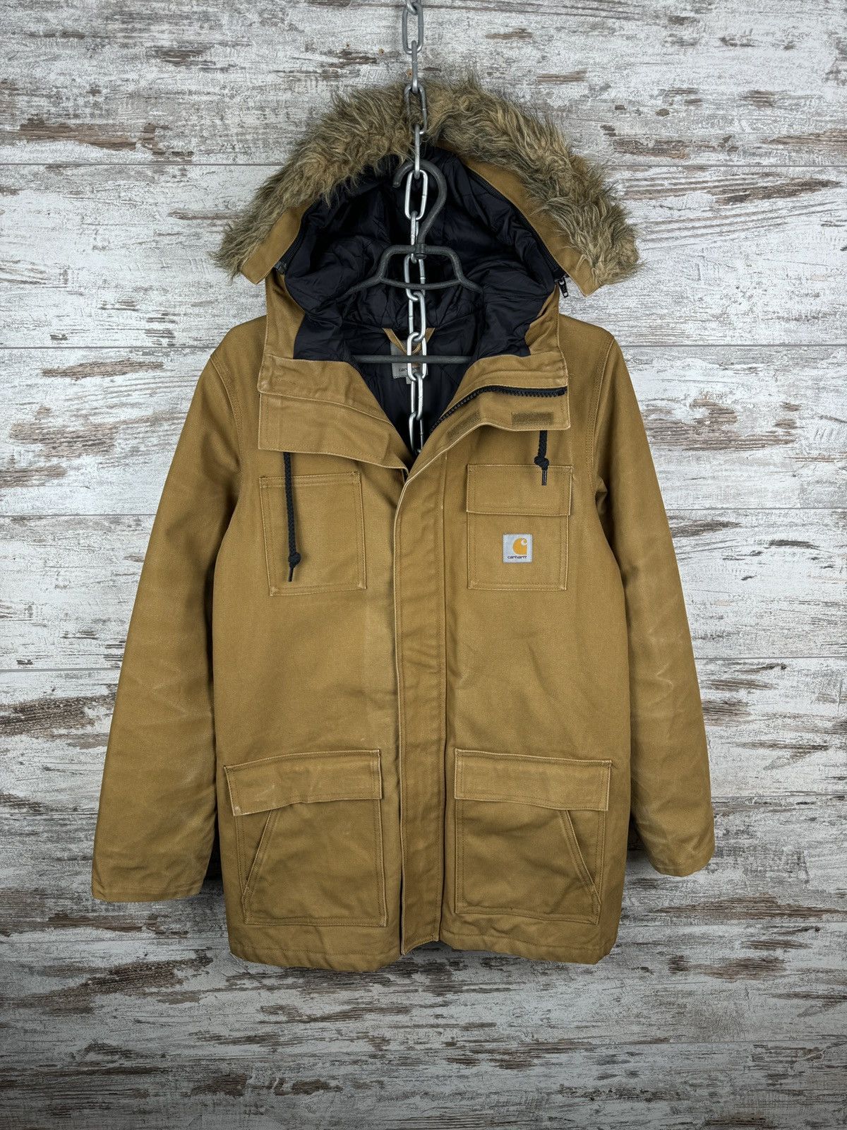 ジャケット・アウター 90S OLD CARHARTT SIBERIAN Parker Mens Vintage Carhartt Wip SIBERIAN PARKA jacket bombers rare