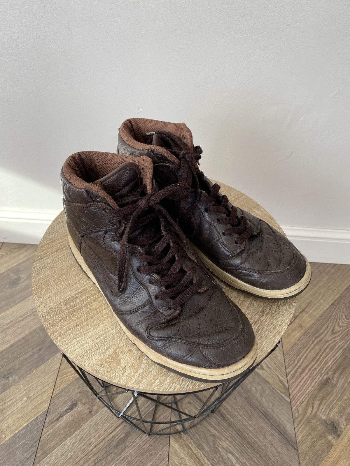 Nike Vintage Nike Dunk High Premium 312786 222 Size US 10.5 / EU 43-44 - 2 Thumbnail