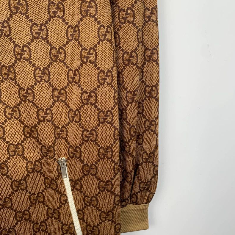 Gucci GucciColor-matched logo old flower full print half-zip long Size XL / US 12-14 / IT 48-50 - 4 Thumbnail