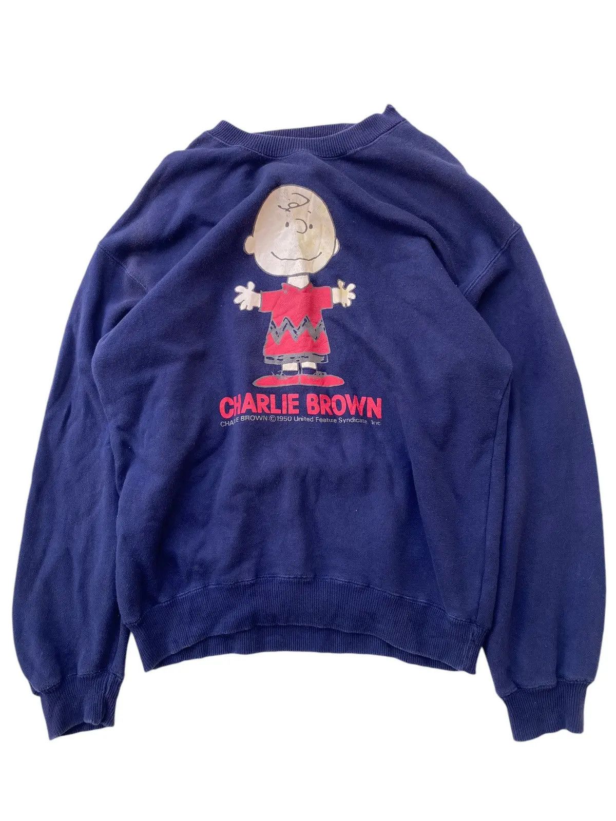 Peanuts Vtg Peanut Charlie Brown Sweatshirt Size US M / EU 48-50 / 2 - 1 Thumbnail