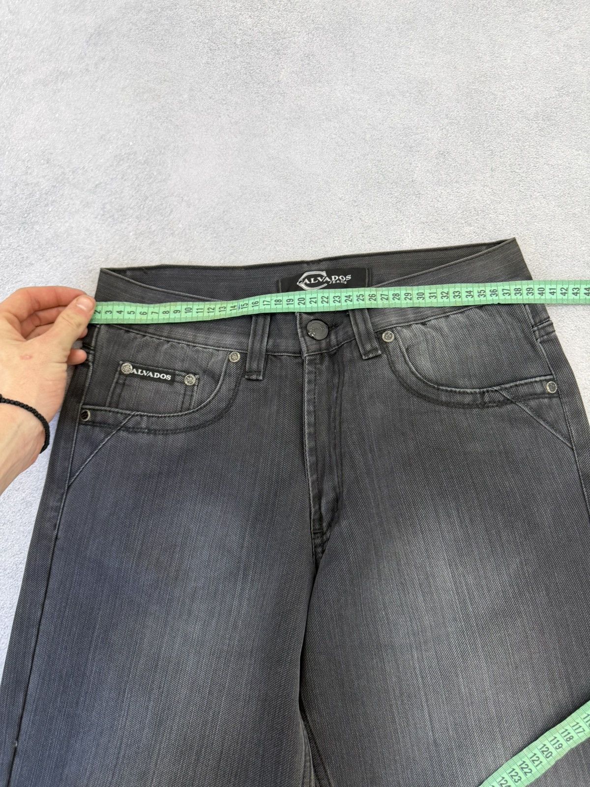 Hedi Slimane Vintage Dior Hedi Slimane Style Washed Denim Jeans Size US 30 / EU 46 - 15 Thumbnail