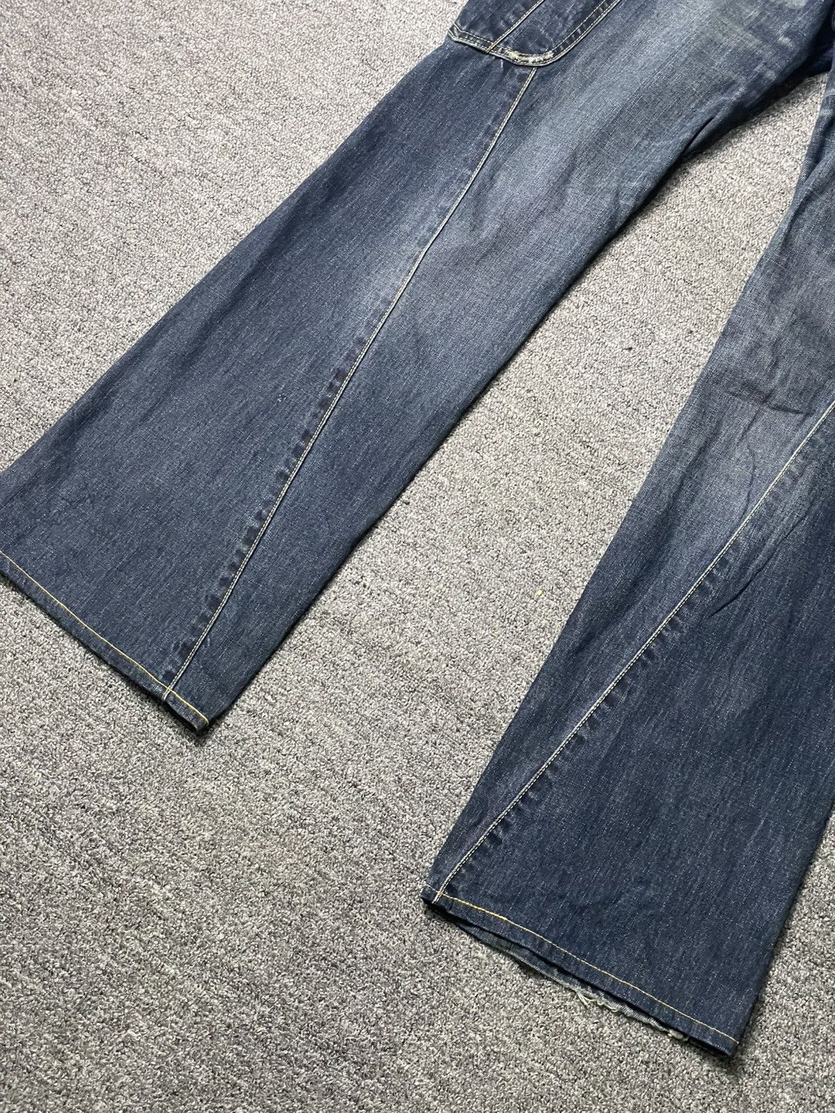 Lee × Vintage Vintage LEE Bootcut Cargo Flare Jeans (93) Size US 35 - 2 Thumbnail