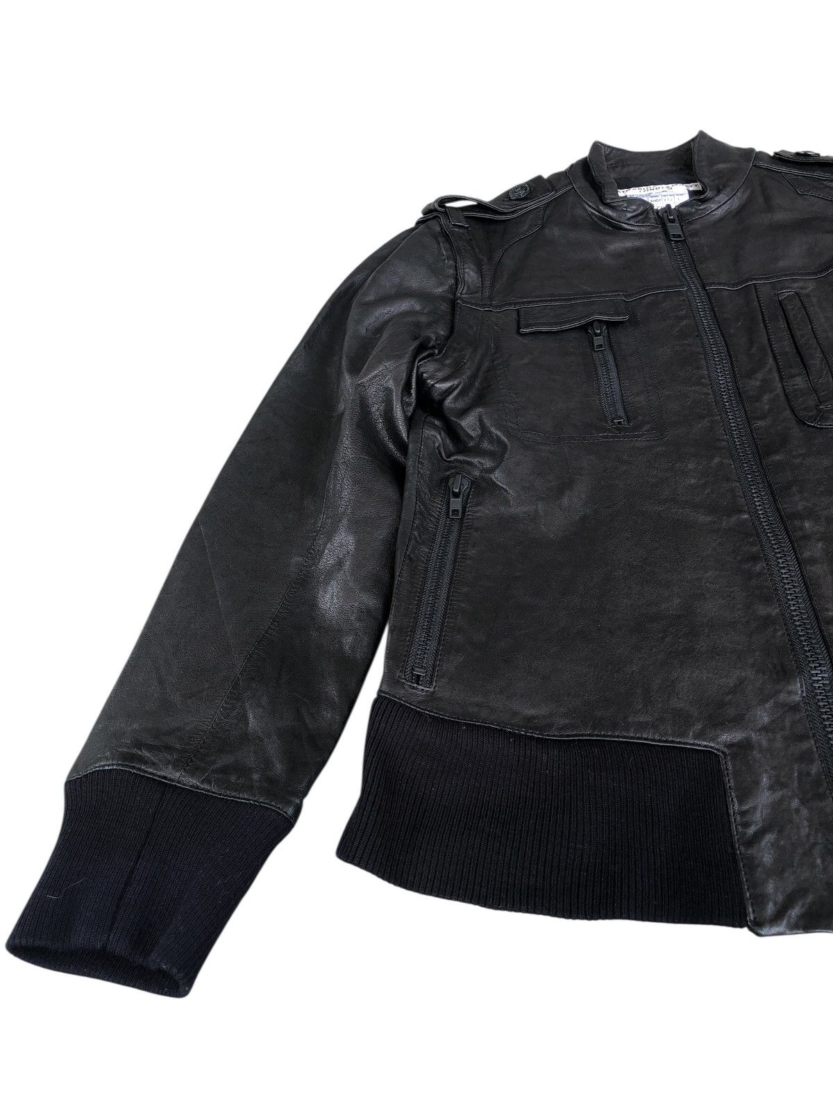 Katharine Hamnett London Katharine Hamnett London Leather Jacket Size US M / EU 48-50 / 2 - 7 Thumbnail