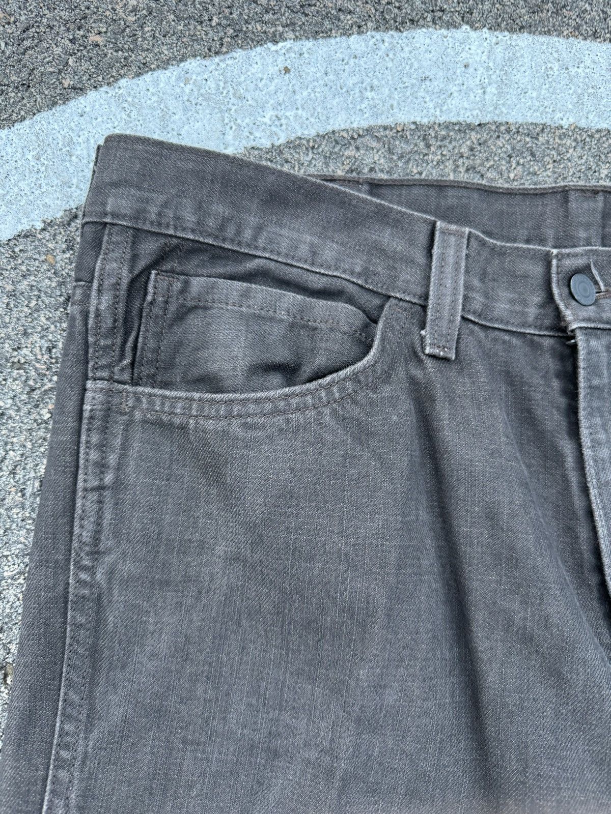 Jean × Levi's × Vintage Vintage Levi’s 513 Black Tab Y2K Size US 38 / EU 54 - 4 Thumbnail