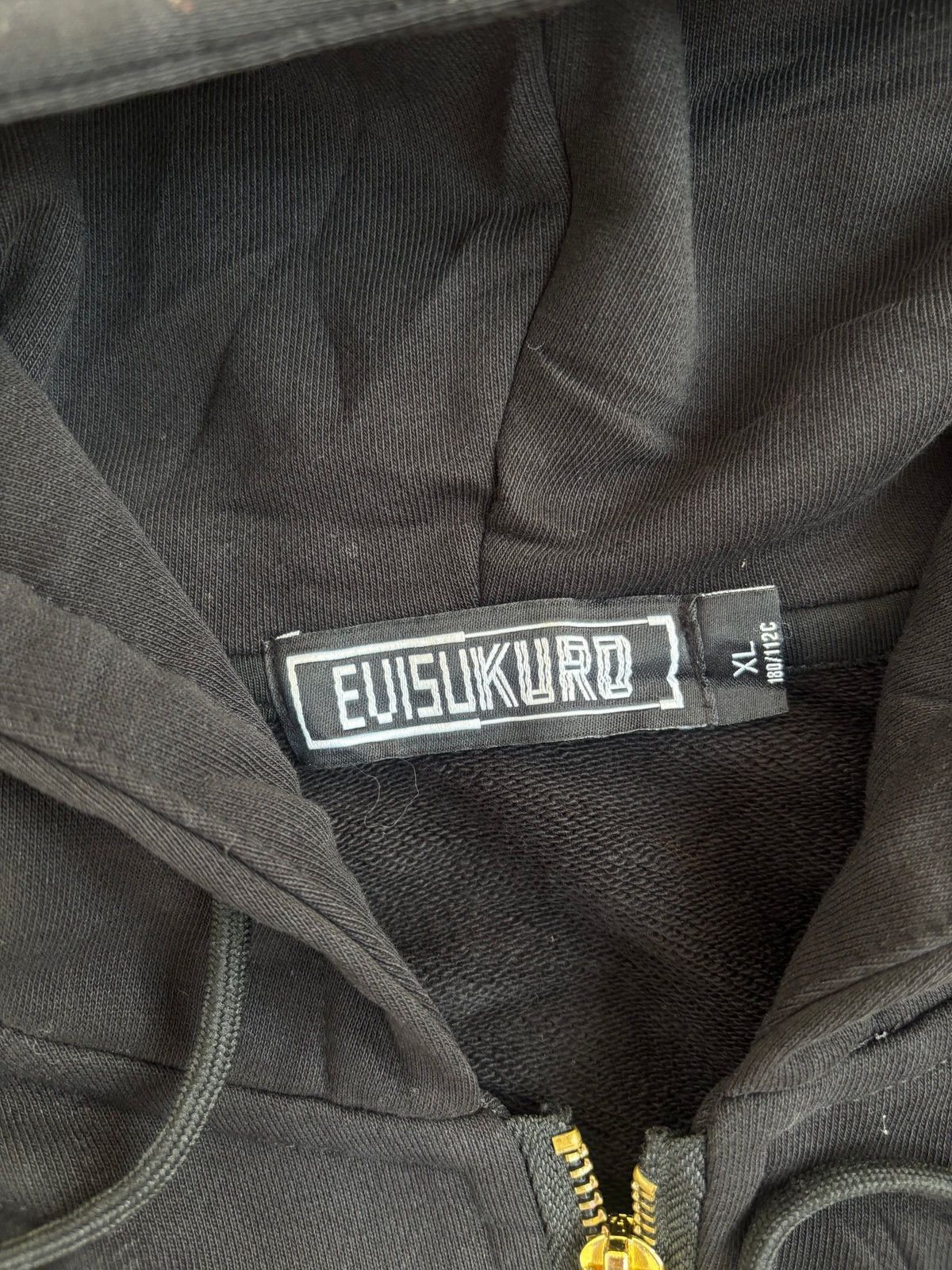 Evisu Evisu Kuro Gold Skull Rhinestone Bling hoodie Size US L / EU 52-54 / 3 - 7 Thumbnail