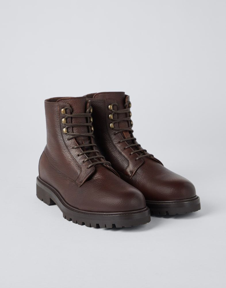 Brunello Cucinelli o1w1db10924 Boot in Brown Size US 7 / EU 40 - 2 Thumbnail