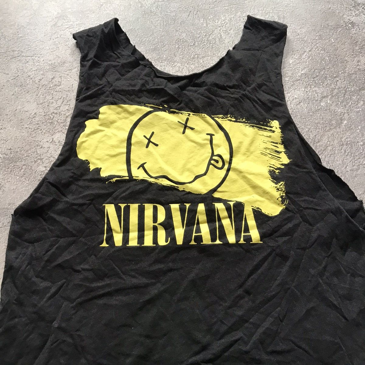 Vintage Vintage 90s Nirvana Band Graphic Tee Grunge Kurt Cobain L Size US L / EU 52-54 / 3 - 3 Thumbnail
