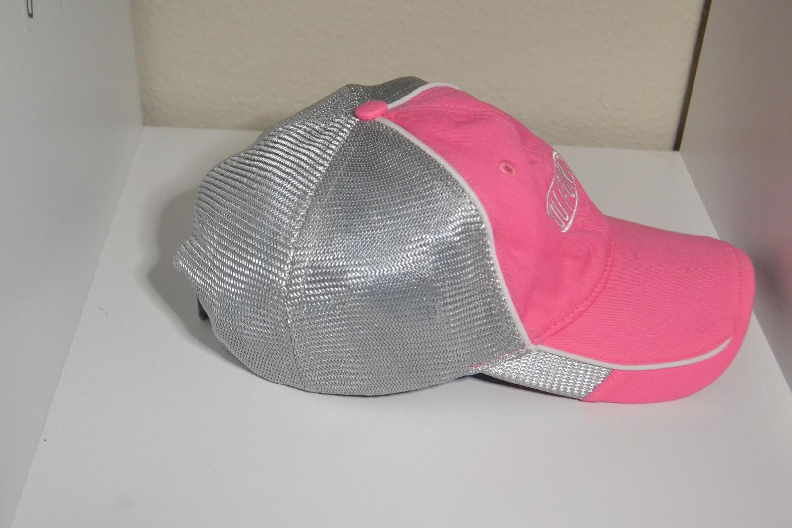 DuPont DuPont Pink and Silver Mesh Baseball Cap Size ONE SIZE - 6 Thumbnail