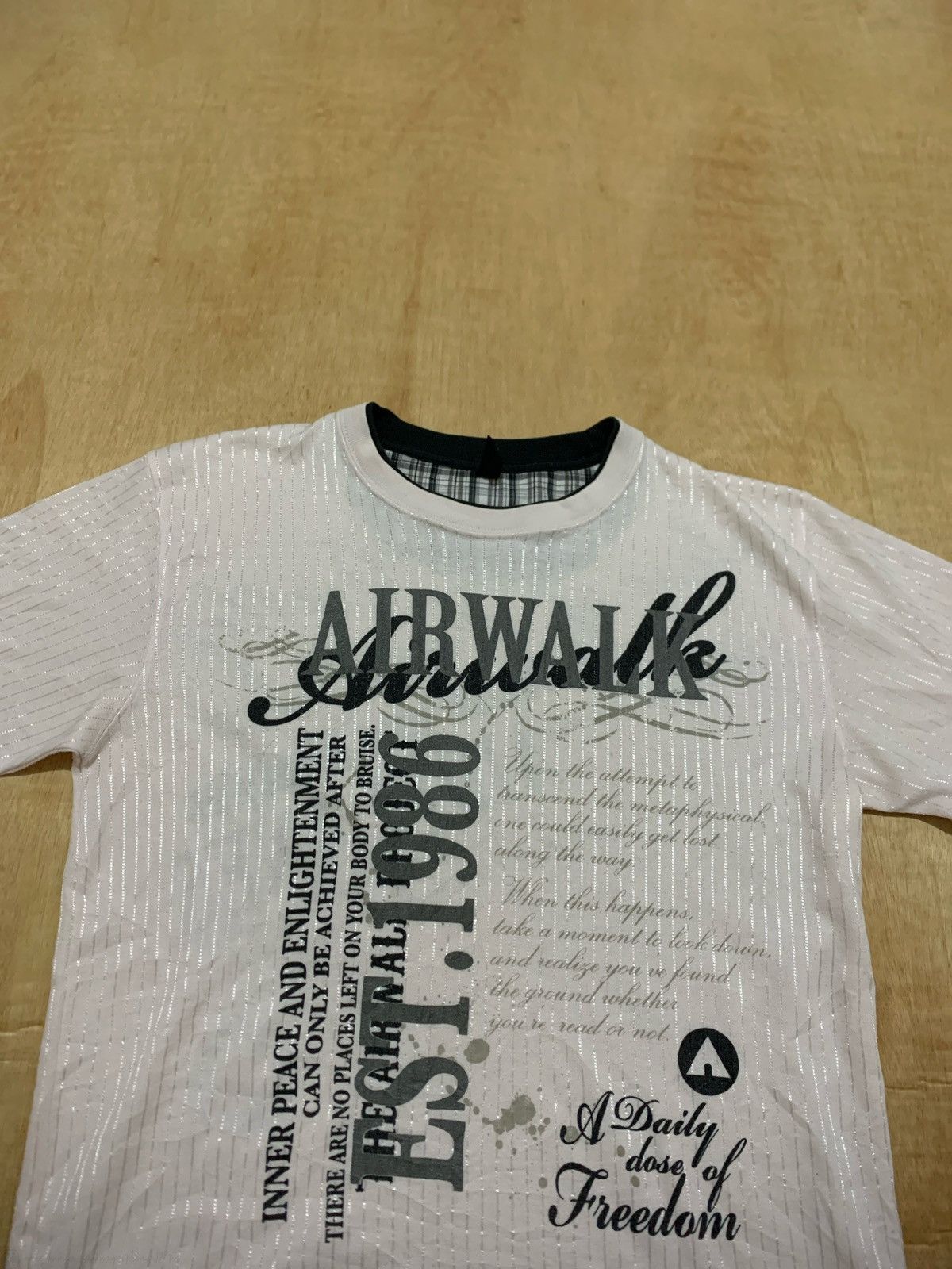 Hysteric Glamour × If Six Was Nine × Japanese Brand Vintage Y2k Air Walk Tshirt Ifsixwasnine Size US L / EU 52-54 / 3 - 2 Thumbnail