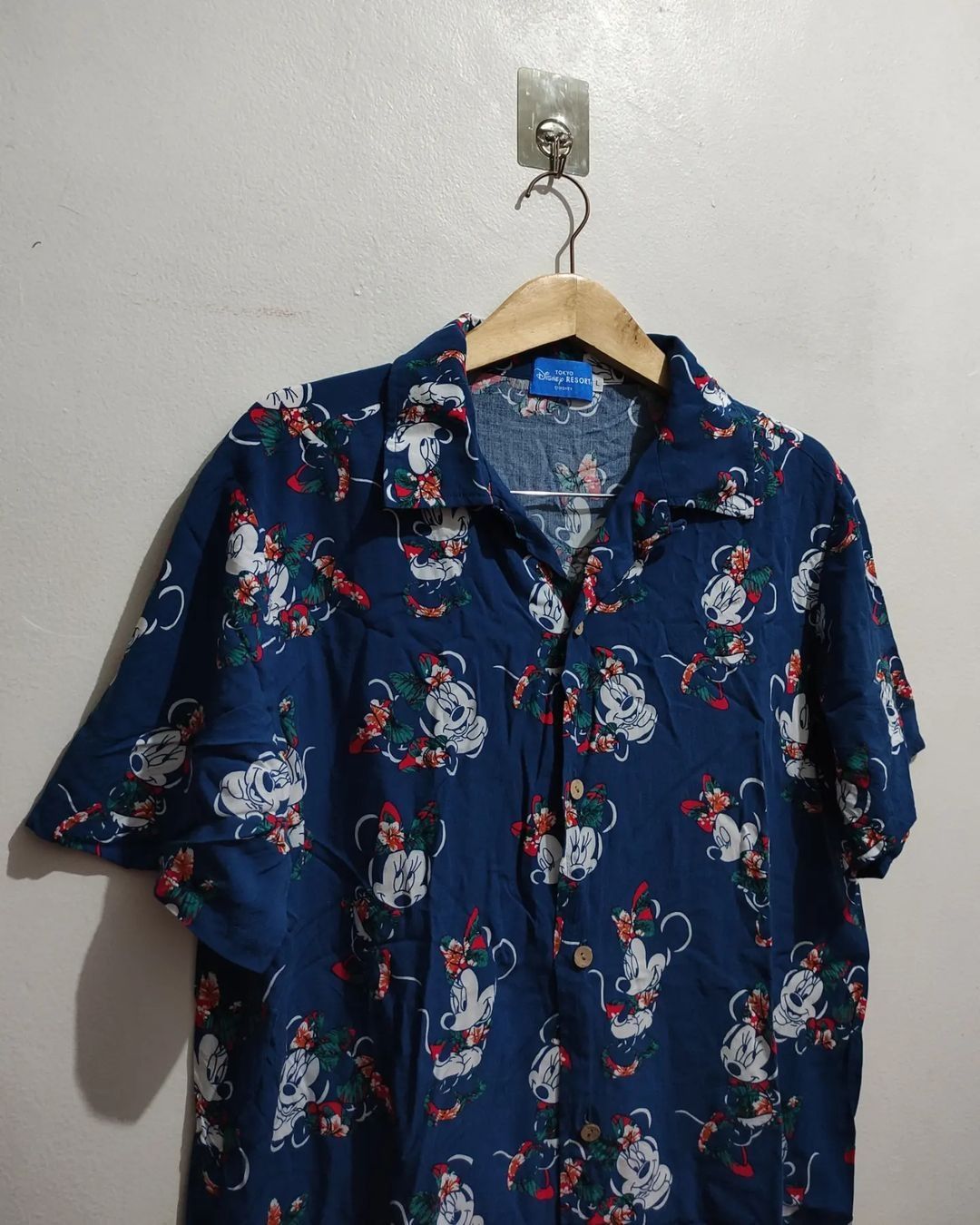 Disney × Mickey Mouse Tokyo Disney Resort Minnie Mouse Hawaiian Shirt Size US L / EU 52-54 / 3 - 5 Thumbnail