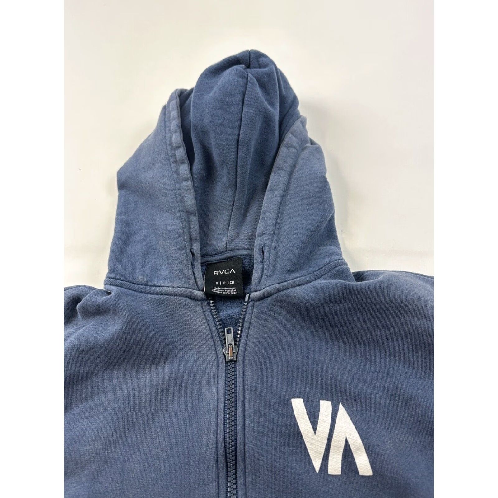RVCA RVCA Hoodie Sweatshirt Men’s S Blue Full Zip Size US S / EU 44-46 / 1 - 5 Thumbnail