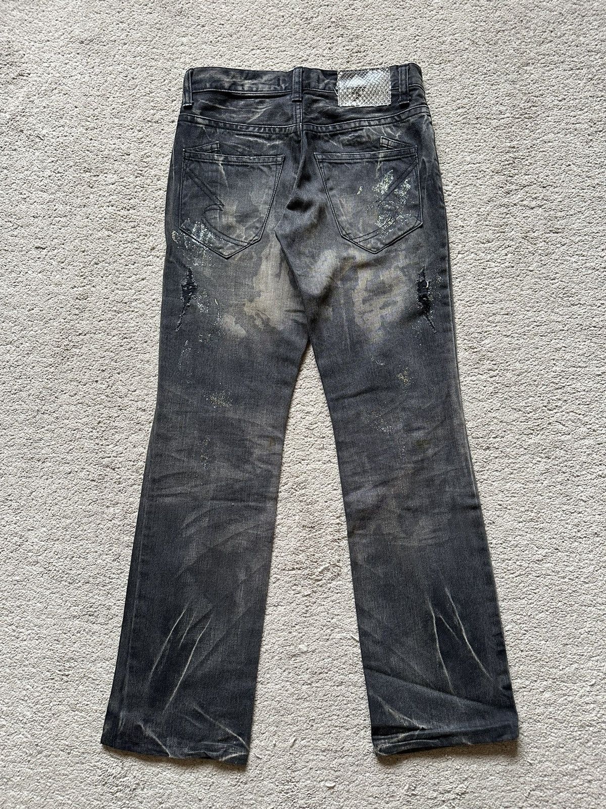 semanticdesign 1990s semanticdesign Mudwash with Clawmark Jeans Size US 30 / EU 46 - 10 Thumbnail