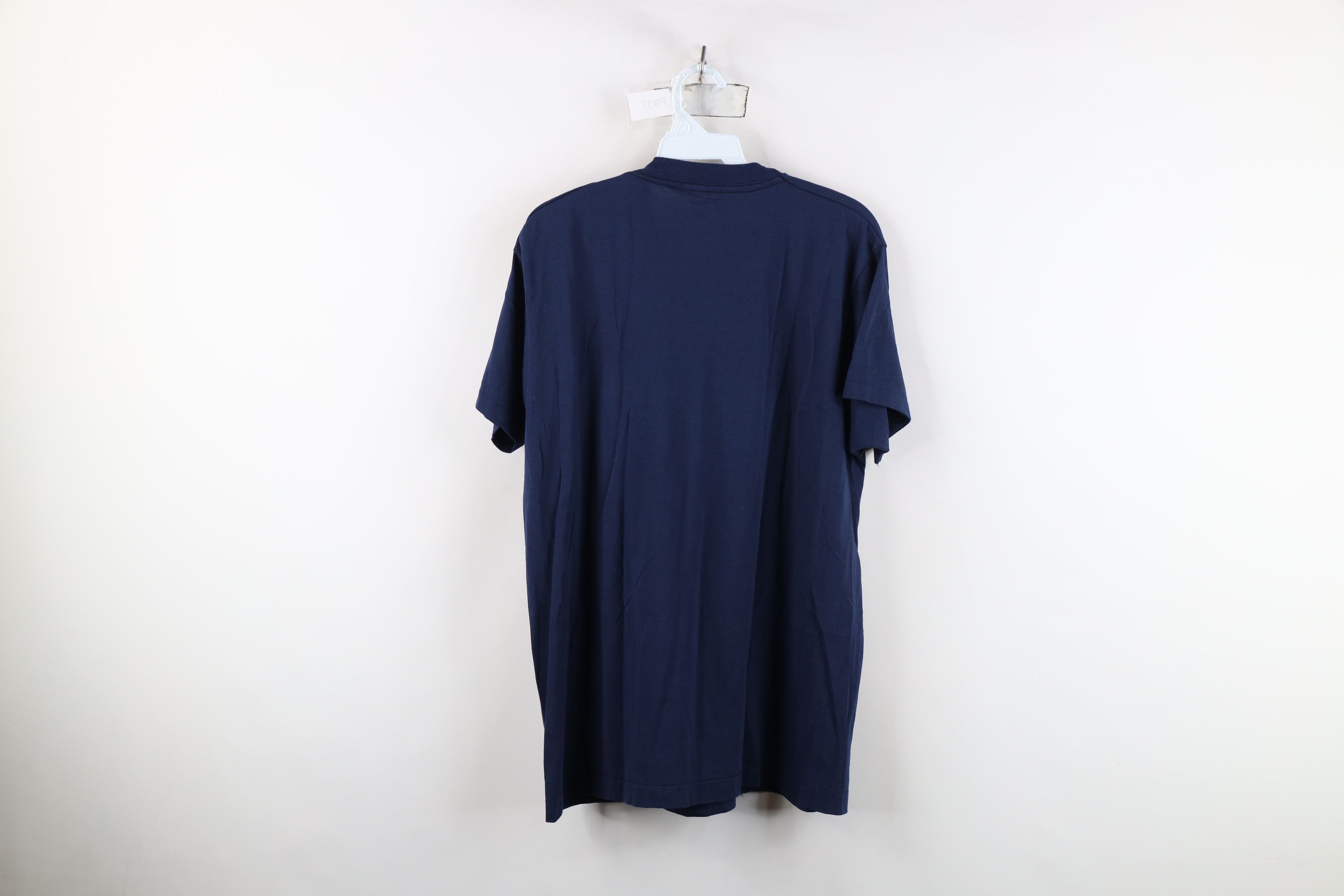 Vintage Vintage 80s Union Local 20 Short Sleeve T-Shirt Blue USA Size US XL / EU 56 / 4 - 12 Thumbnail