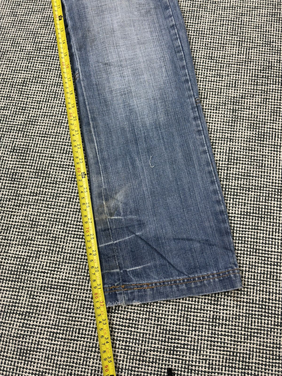 Japanese Brand Y2K kosmo lupo embroidered skeleton swag jeans vintage Size US 32 / EU 48 - 12 Thumbnail