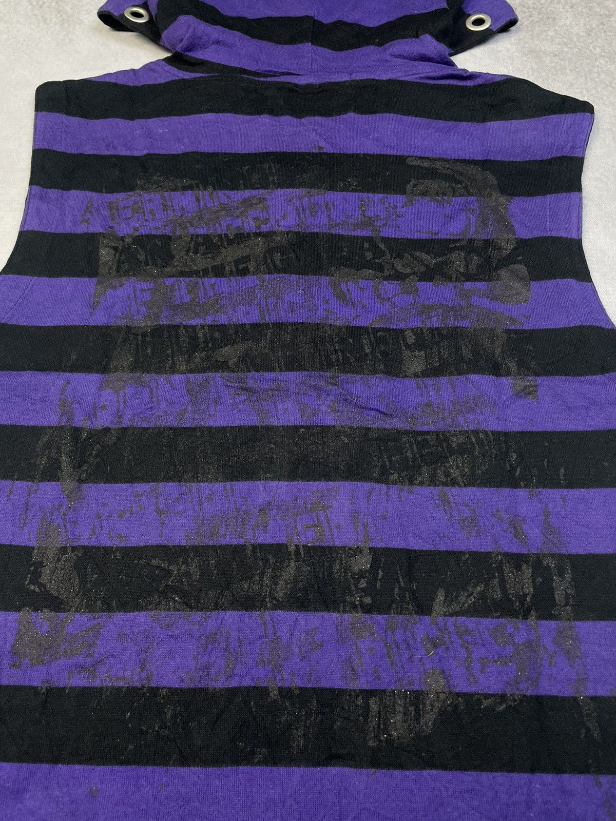 BERNINGS SHO 2000s Bernings Sho Grunge Punk Sleeveless Hooded Size US M / EU 48-50 / 2 - 7 Thumbnail