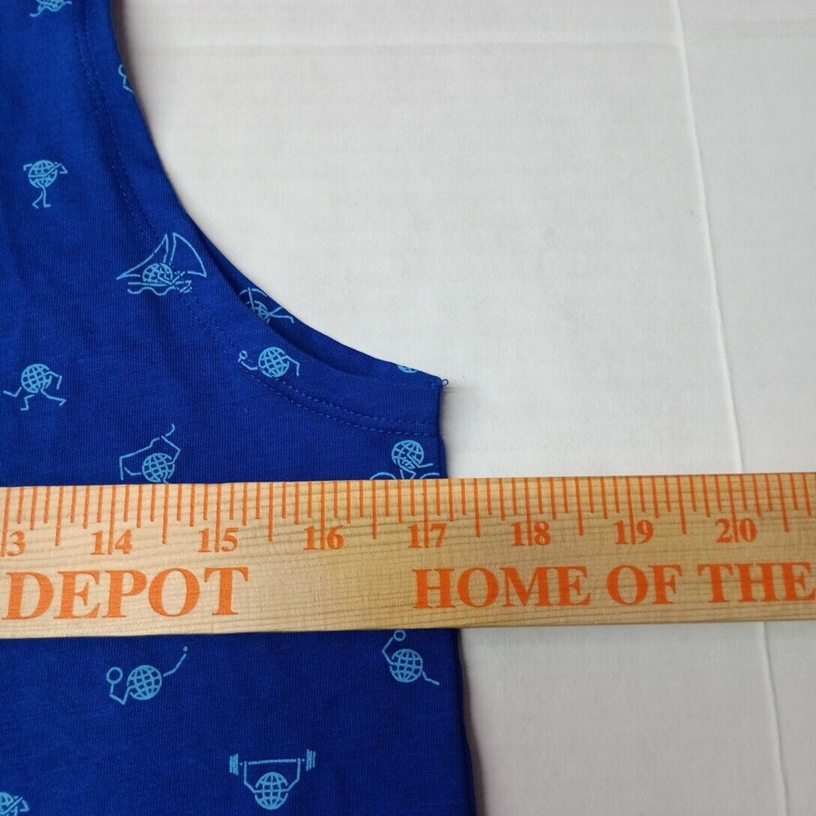Nike Nike USA Club Tank Top Women's S Blue All Over Print FZ3384 Size S / US 4 / IT 40 - 4 Thumbnail