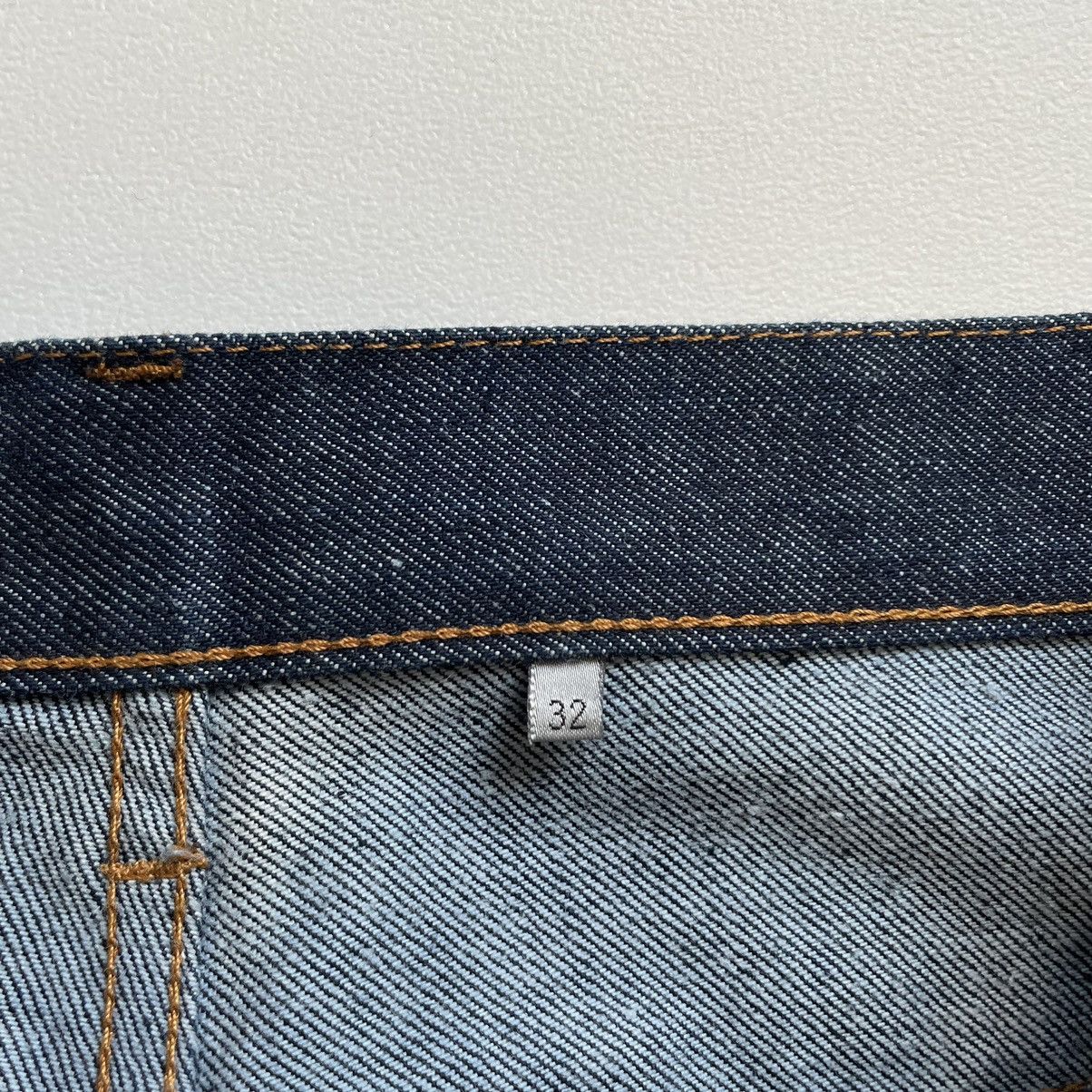 Dior 19cm MII Raw Blue Denim Jeans Size US 32 / EU 48 - 5 Thumbnail