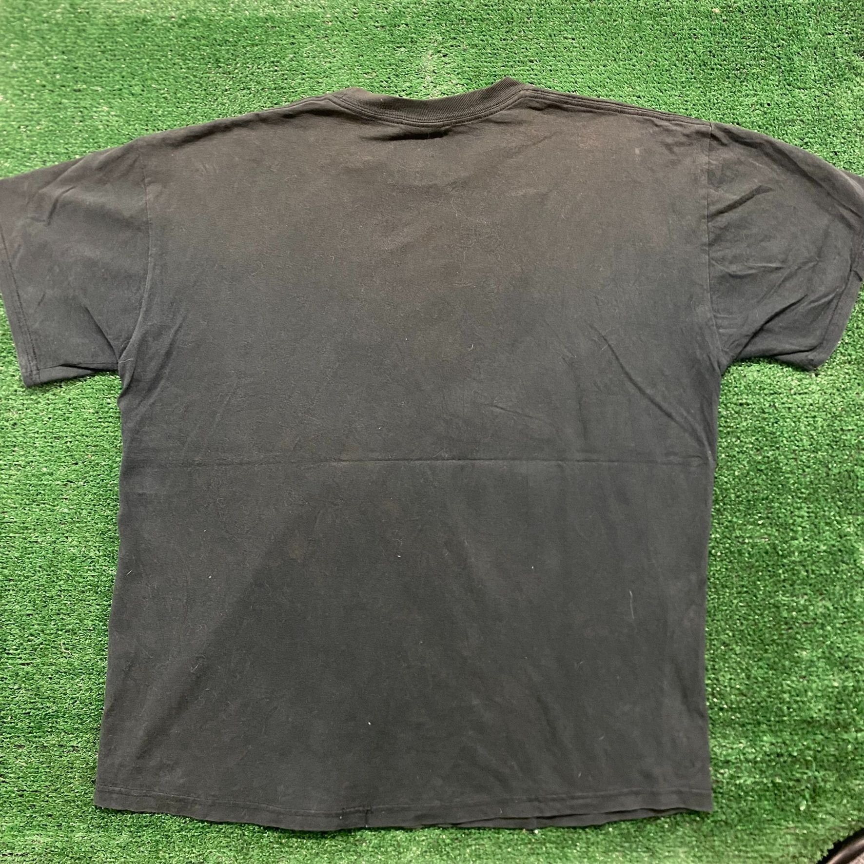 Jerzees Vintage 90s Cthulhu For President Sun Faded Goth Punk Tee Size US XL / EU 56 / 4 - 5 Thumbnail
