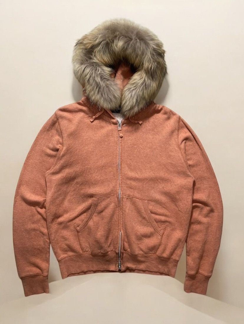 Japanese Brand Back Number LGB If Six Was Nine Style Faux Fur Zip Hoodie Size US S / EU 44-46 / 1 - 1 Thumbnail