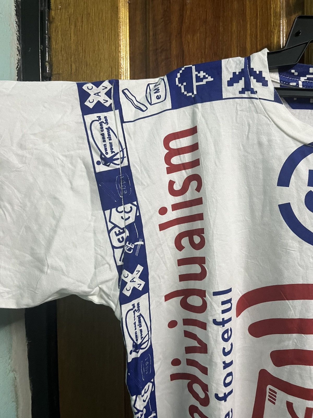 Cav Empt Cav Empt “Individualism” Big T Shirt 2018SS Collection Store Size US L / EU 52-54 / 3 - 3 Thumbnail