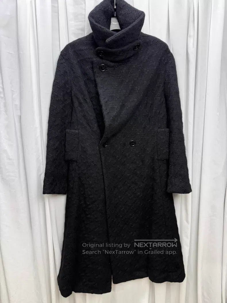 Yohji Yamamoto Yohji Yamamoto Main Line Coarse Wool Coat Size US M / EU 48-50 / 2 - 5 Thumbnail