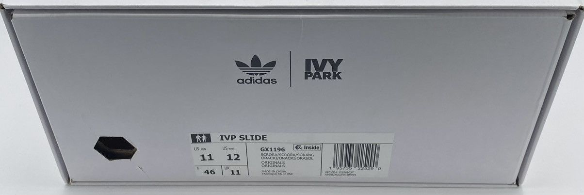 Adidas × Ivy Park Adidas Beyonce Ivy Park Screaming Orange Slides Size US 11 / EU 44 - 5 Thumbnail