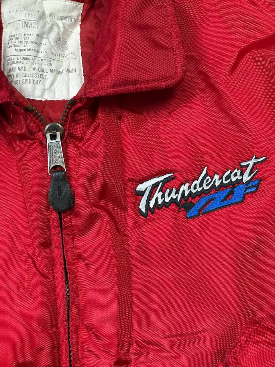 Vintage Vintage YAMAHA RACING TEAM Jacket Bomber Size US XL / EU 56 / 4 - 8 Thumbnail