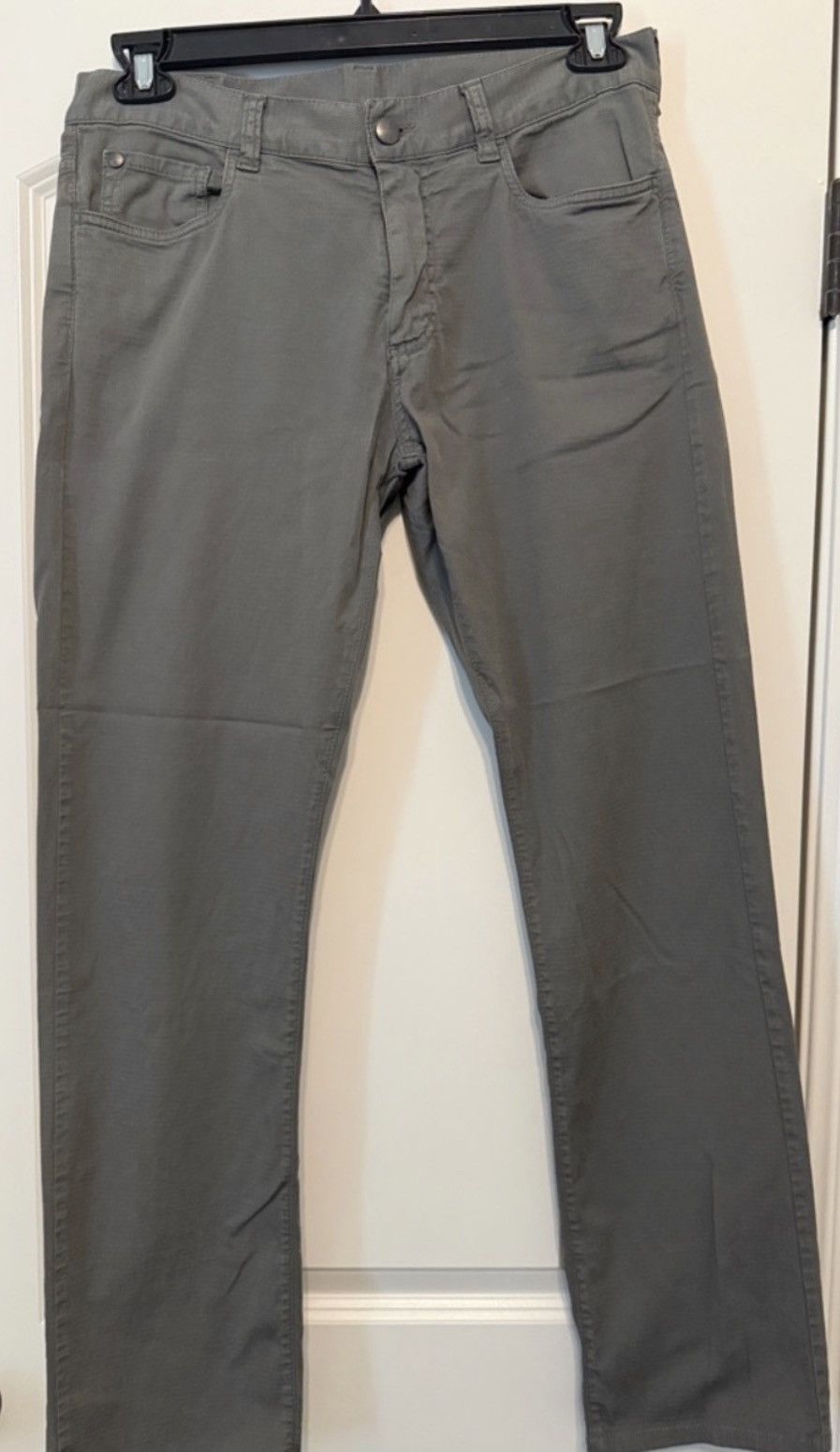 Canali Canali Olive Gray Straight Leg Mens Pants Size US 32 / EU 48 - 1 Thumbnail