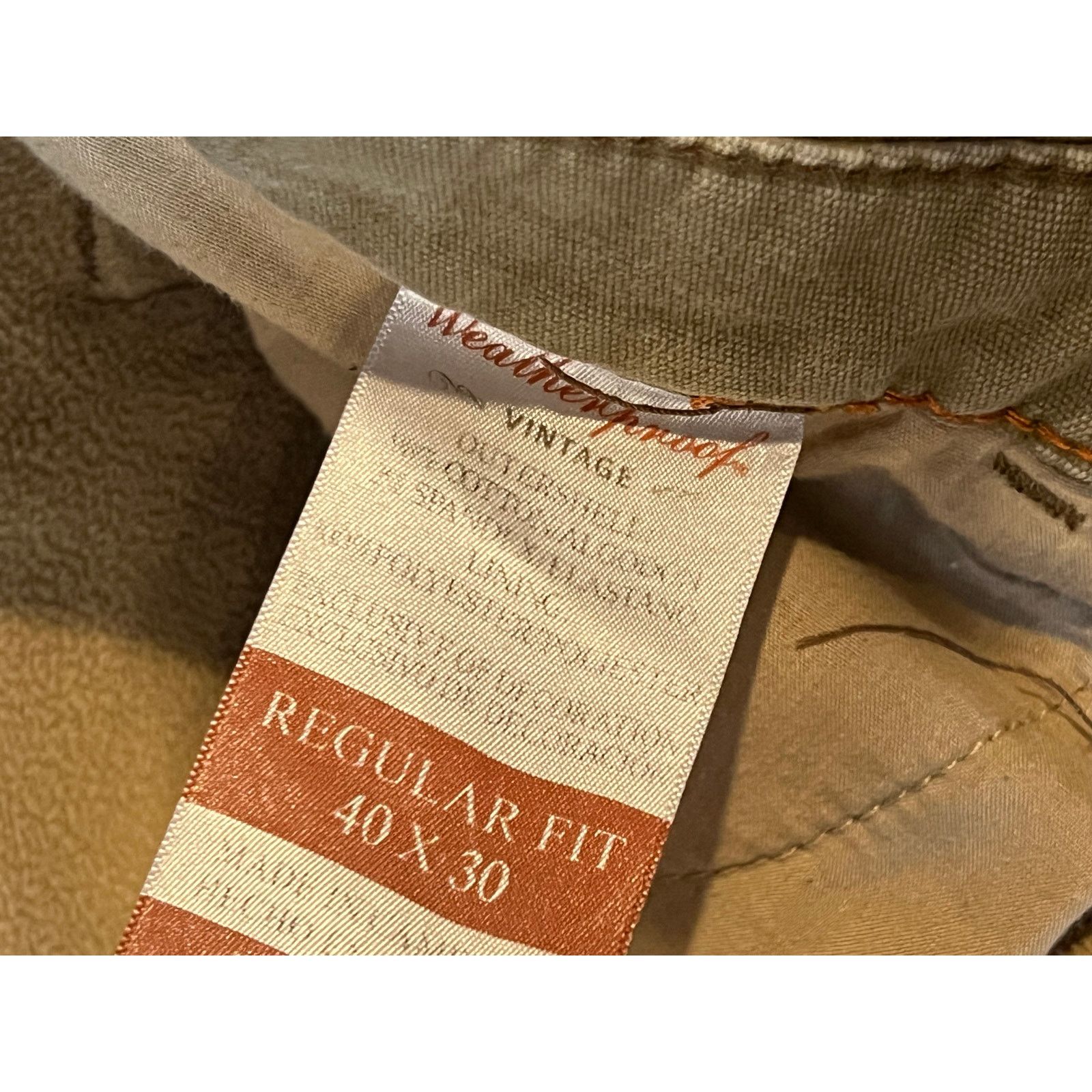 Weatherproof Weatherproof Vintage Khaki Cargo Jeans Mens 40x30 Size US 40 / EU 56 - 3 Thumbnail