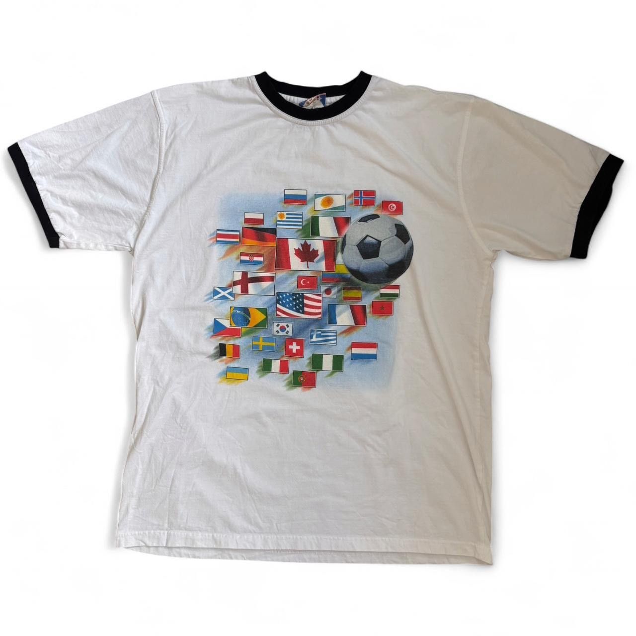 Other Vintage 90s World Cup Soccer Football T-Shirt Size US XL / EU 56 / 4 - 1 Thumbnail