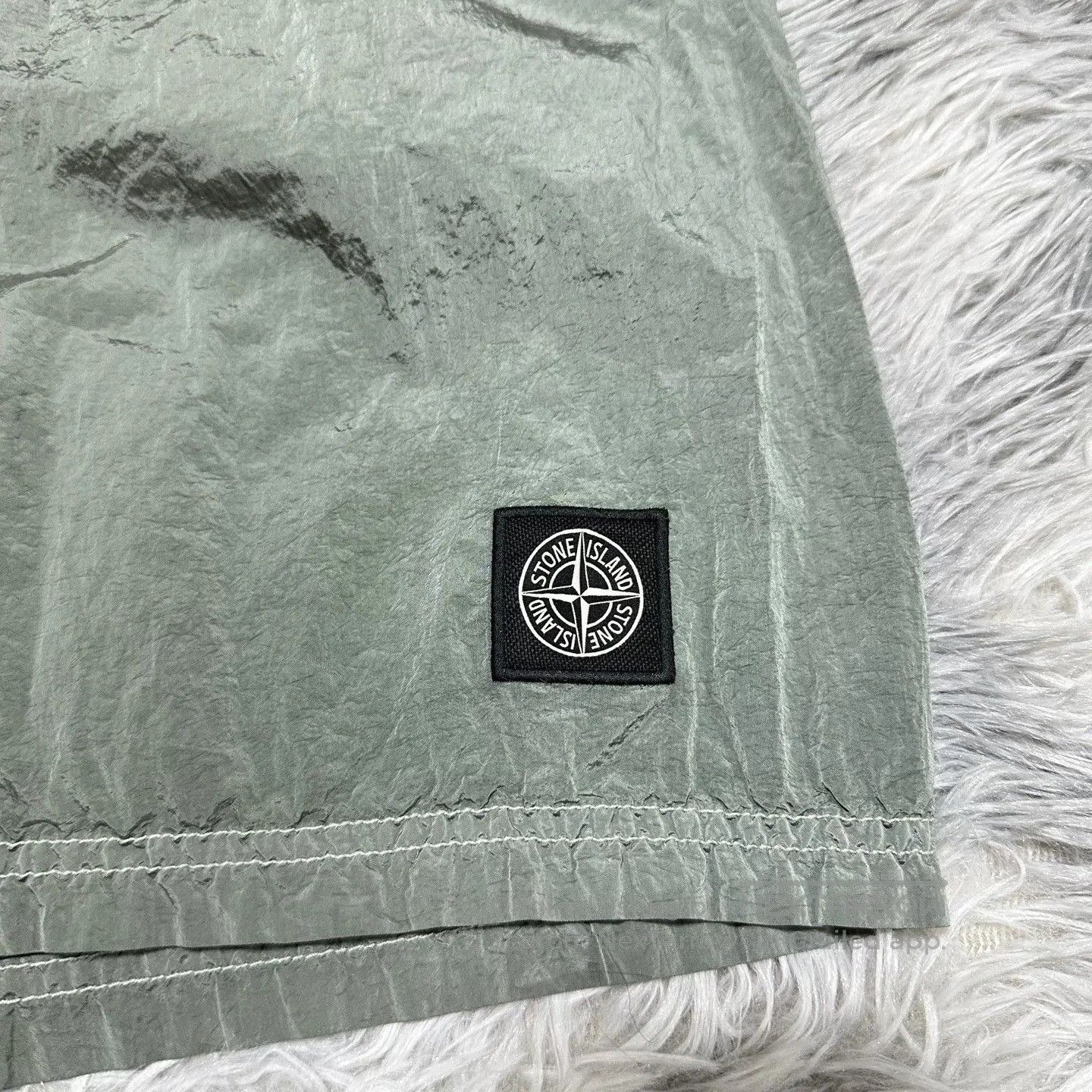 Stone Island Stone Island 25SS Metallic Nylon Shorts. Size US 40 / EU 56 - 3 Thumbnail