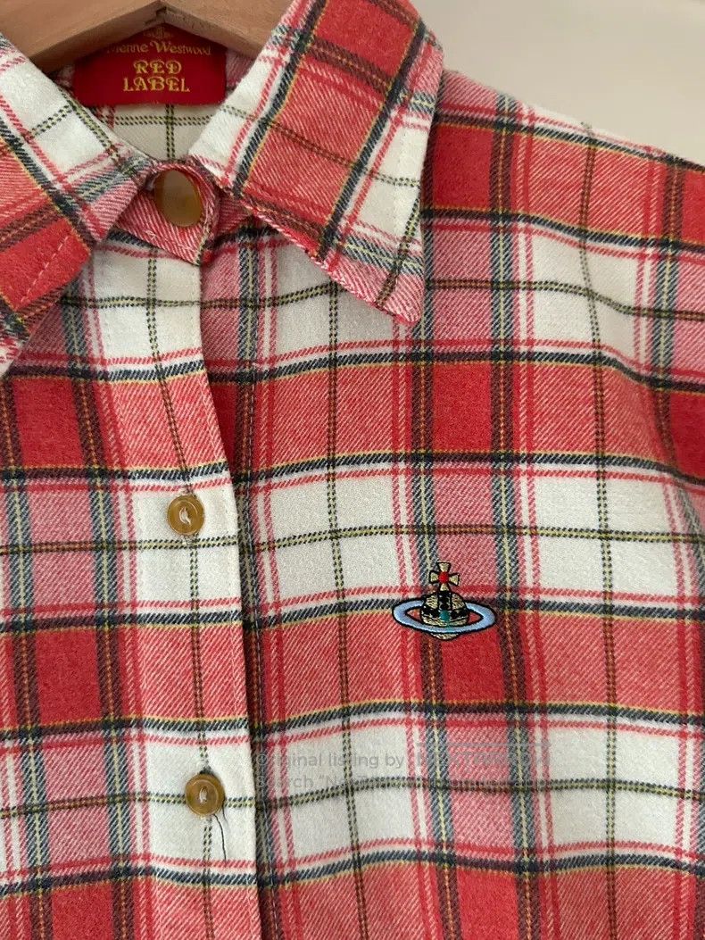 Vivienne Westwood Vivienne Westwood Plaid shirt Size M / US 6-8 / IT 42-44 - 5 Thumbnail